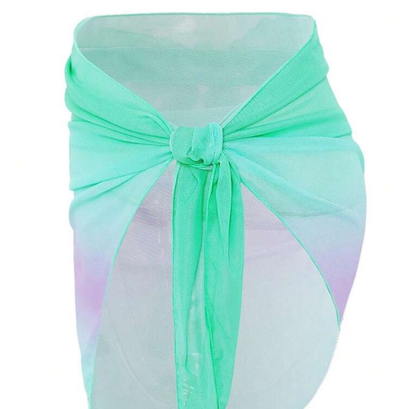 NWT Swim Summer Beach
Ombre Knot Side Cover Up Skirt - Picture 4 of 6